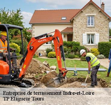 Entreprise de terrassement 37 Indre-et-Loire  TP Elagueur Tours 