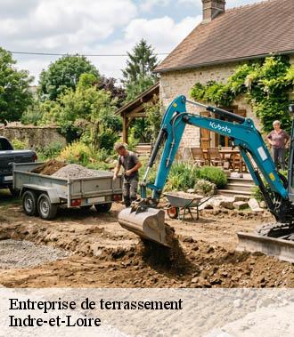 Entreprise de terrassement 37 Indre-et-Loire  TP Elagueur Tours 