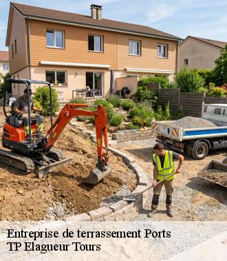 Entreprise de terrassement  ports-37800 TP Elagueur Tours 