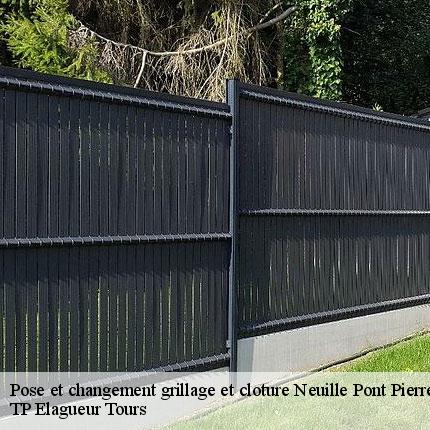 Pose et changement grillage et cloture  neuille-pont-pierre-37360 TP Elagueur Tours 