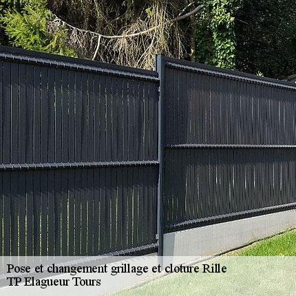 Pose et changement grillage et cloture  rille-37340 TP Elagueur Tours 
